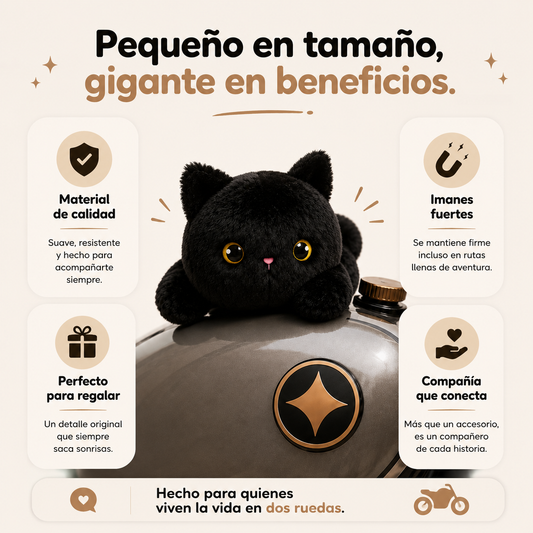 Peluches Magnéticos Para Motociclistas