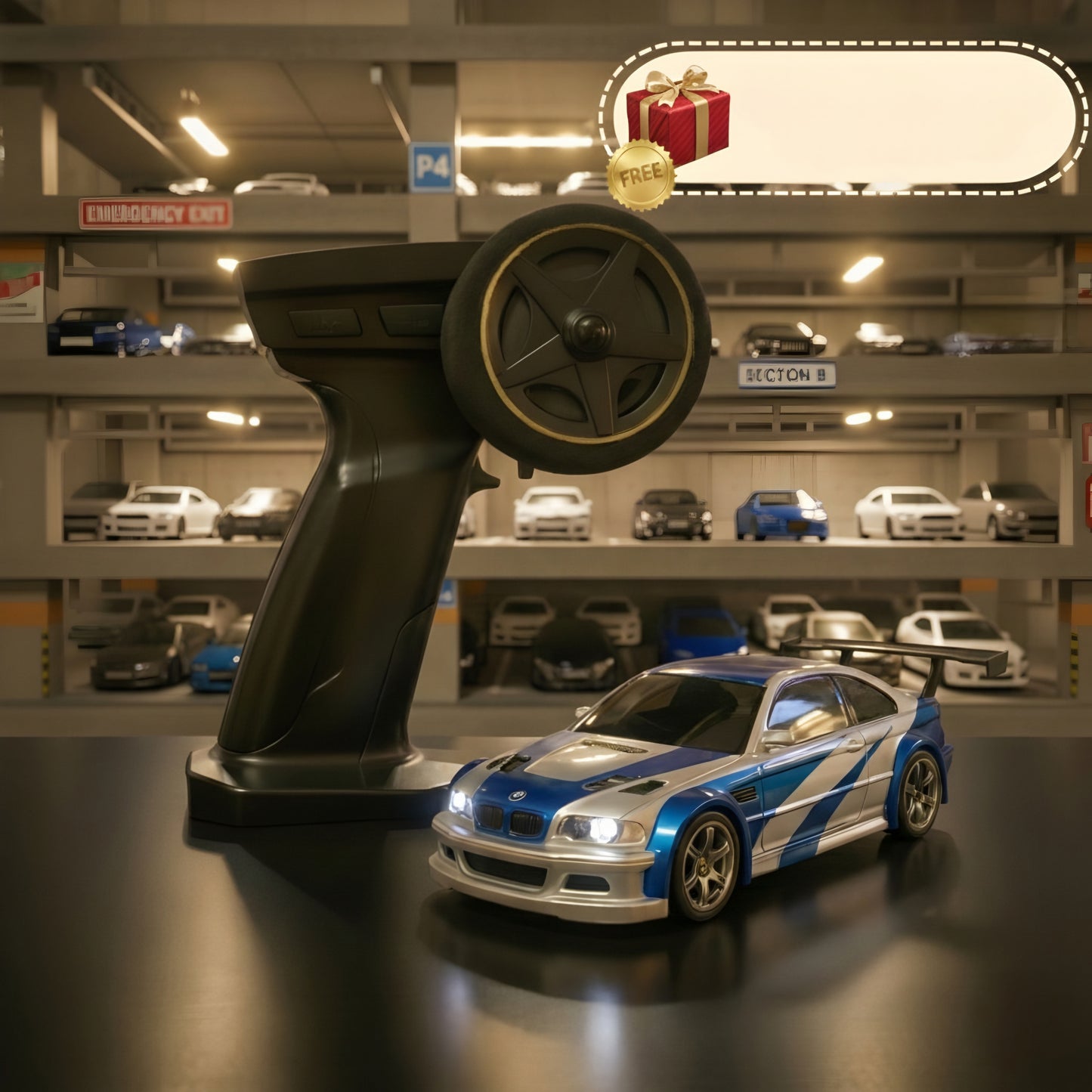 Auto de Control Funcion Derrape